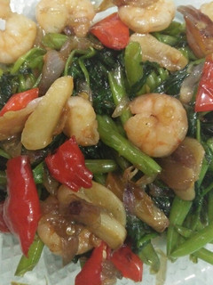 Foto resep Tumis Kangkung Udang