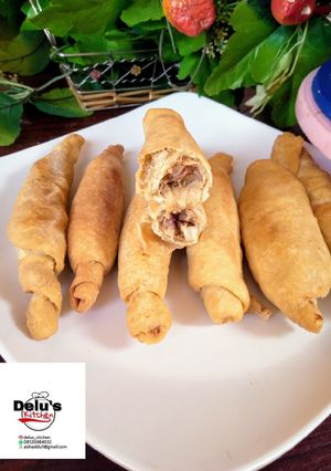 Fish rolls ainihin hoton girkin