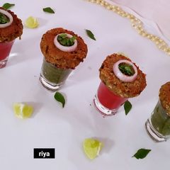 A picture of Veg shami kabab.