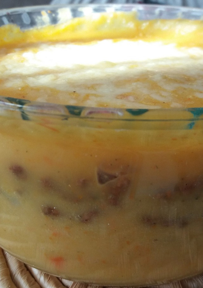 Una foto de Pastel de patata y soja 🥔