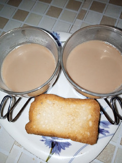 A picture of #Coconut_Milk_Tea😋😋😋.