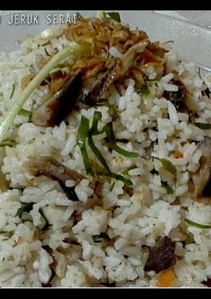 Foto resep Nasi goreng sereh daun jeruk