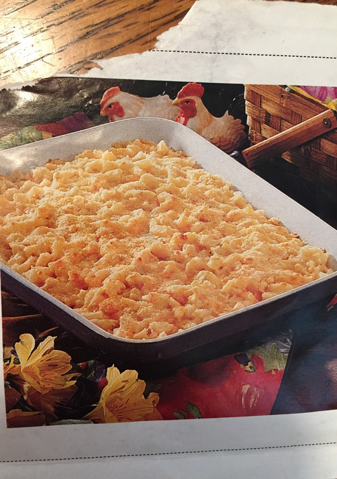 A picture of Hash Brown Casserole.