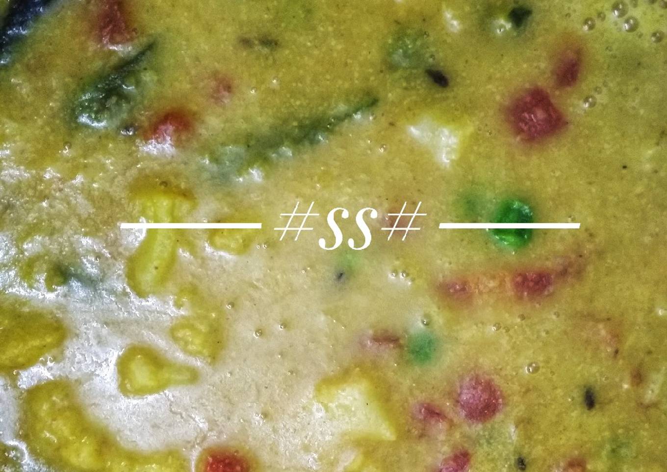 Mixed Veg. Dal #Cookpad