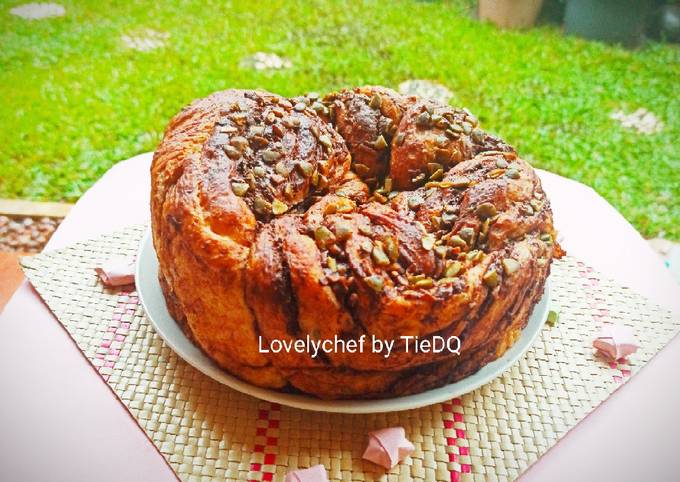 Resep Babka nutela pumpkin seeds Anti Gagal