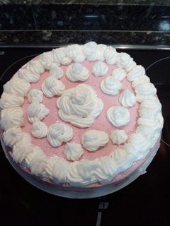 Una foto de Tarta de fresas