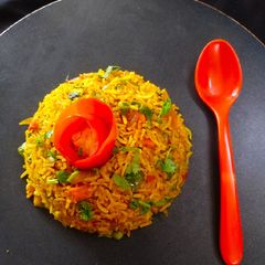 A picture of PavBhaji Pulav.