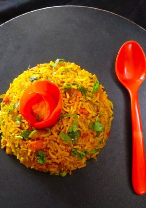 A picture of PavBhaji Pulav.