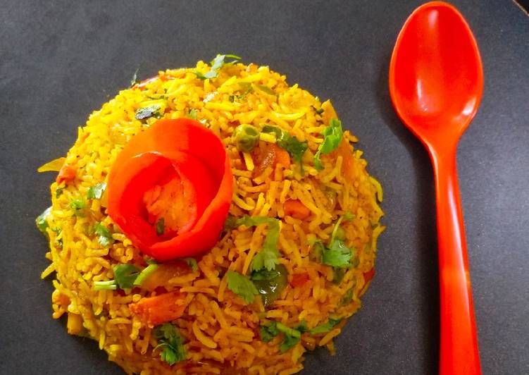 Recipe of Any-night-of-the-week PavBhaji Pulav