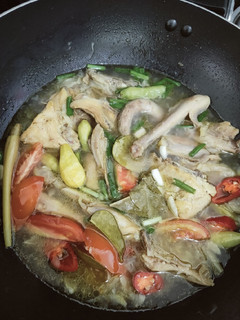 Foto resep Asem asem ayam