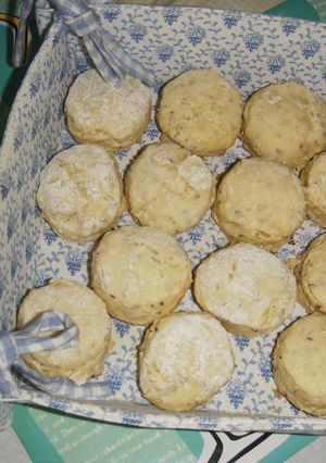 Una foto de Scones de queso
