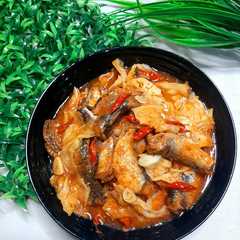 A picture of Tumis Sarden sayur Kol.