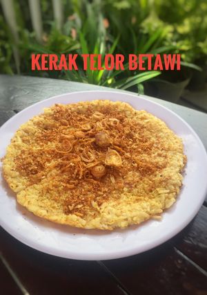 Foto resep Kerak telor betawi