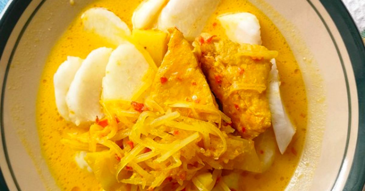Lontong labu siam