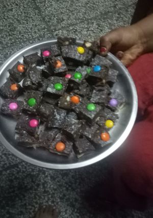 A picture of Chocolate burfi.