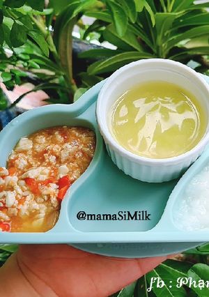 Hình của món Thịt băm sốt cà Tofu - 8m+.