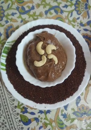 A picture of Raggi halwa.