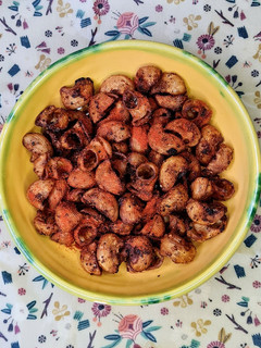 Una foto de Snack de pasta corta ♻️ en versión más saludable ♻️ como receta de aprovechamiento ♻ zero waste ♻️