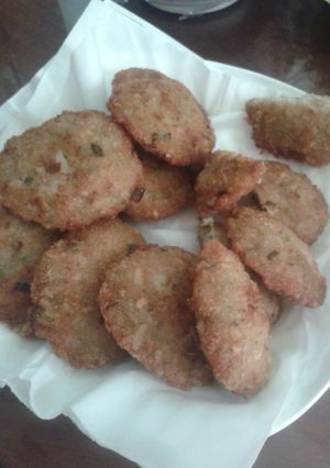 Hình của món Chả cốm bất bại.