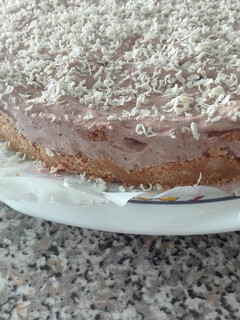 Una foto de Tarta de chocolate y galletas