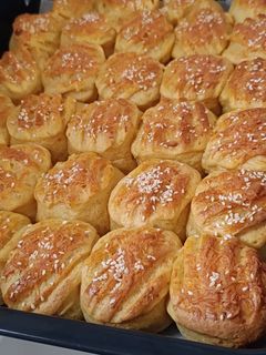 Hagymás, krumplis pogácsa recept fotója