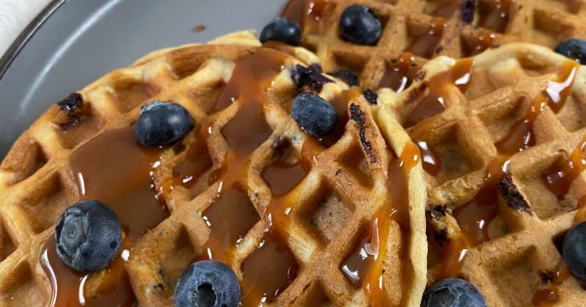 Waffles de avena Receta de sandra ruiz- Cookpad