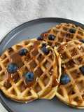 Waffles de avena