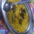 Masala moong dal khichdi