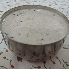 A picture of Coconut Peanut Chutney.