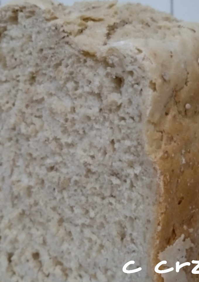 Una foto de Pan rápido de avena y sésamo en panificadora Moulinex Pain Doré