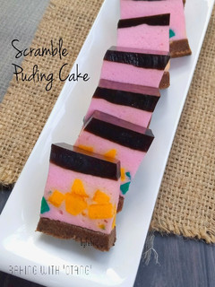Foto resep Scramble Puding Cake