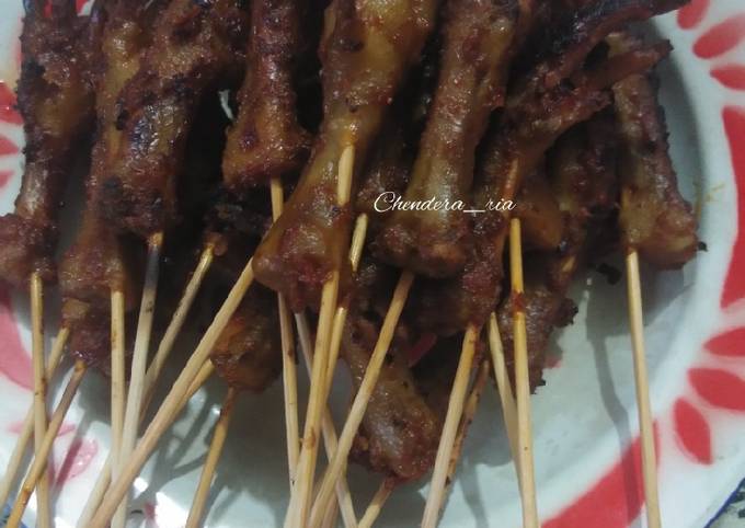 Resep Ceker Bakar Bumbu Rujak Oleh Chendera Ria Lim Cookpad