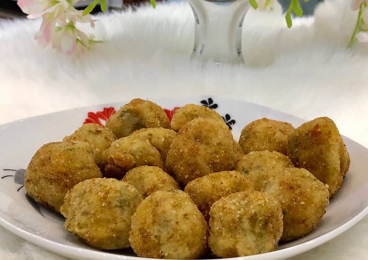 كفتة البطاطس والدجاج