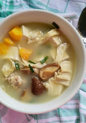 Foto resep Sup kulit tahu bakut