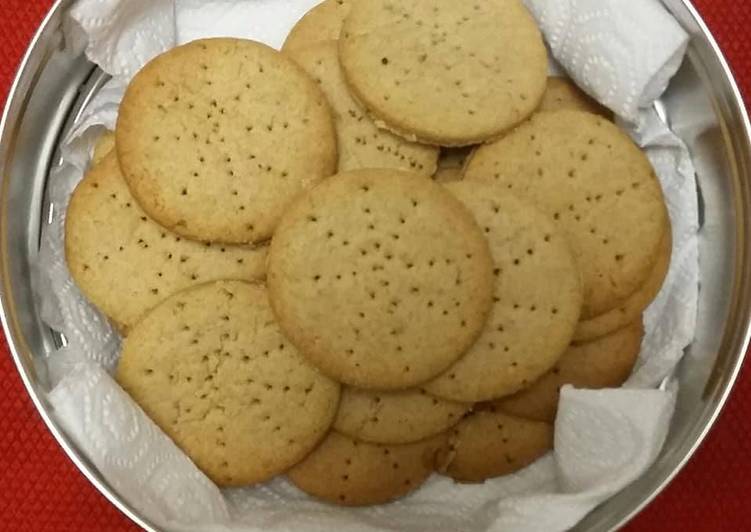 Steps to Make Homemade HomeBaked Marie Gold Biscuit