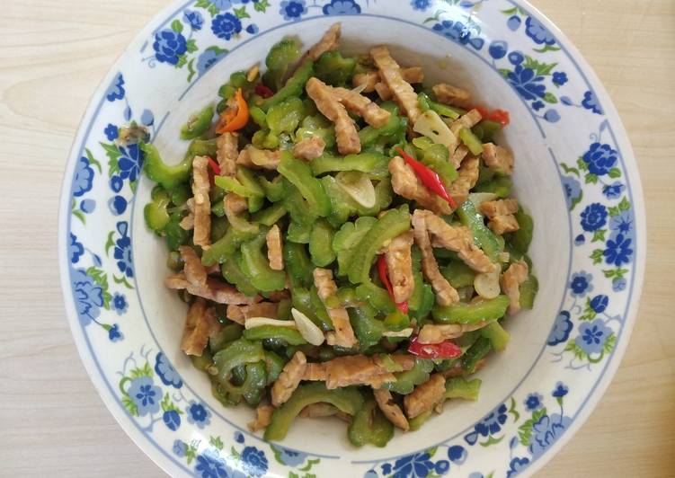 Tumis pare tempe