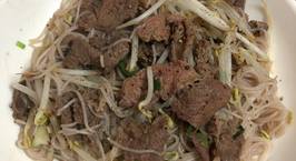 Hình ảnh món Bún gạo lứt xào thịt bò