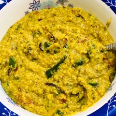A picture of Instantly prepared capsicum oats.