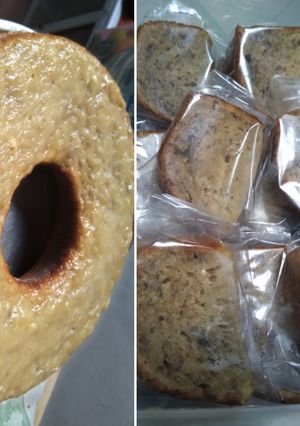 Foto resep Bolu Pisang Murmer ukuran gelas no mixer no oven (buat jualan)