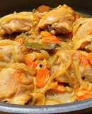 Pollo en semi escabeche