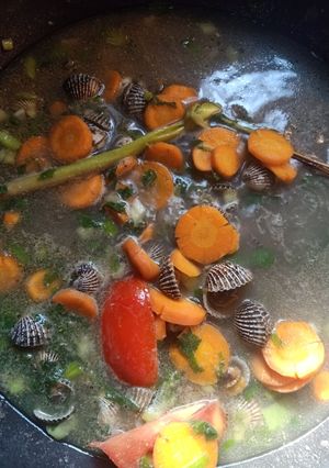 Foto resep Sup kerang dara❤️