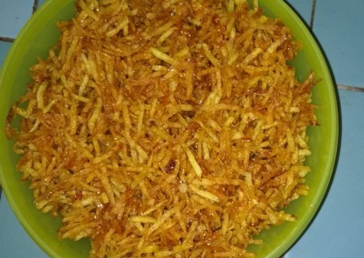 Bahan-bahan Kentang Mustofa kriuk yang enak dan Mudah Dibuat