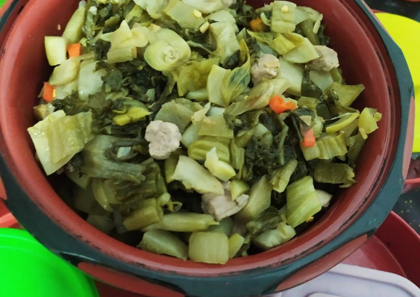 Sayur Asin Babi (Non Halal)