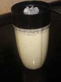 Batido de pepino, peras y yogur griego