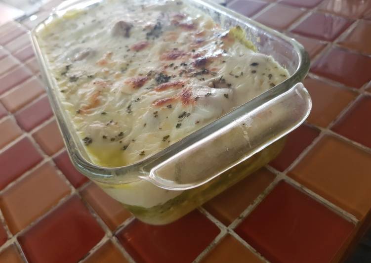 Pastel azteca de atún con un toque fancy (pero sale barato) deli