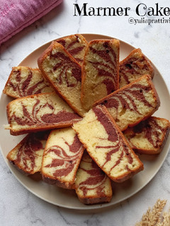 Foto resep Marmer Cake (All in one)