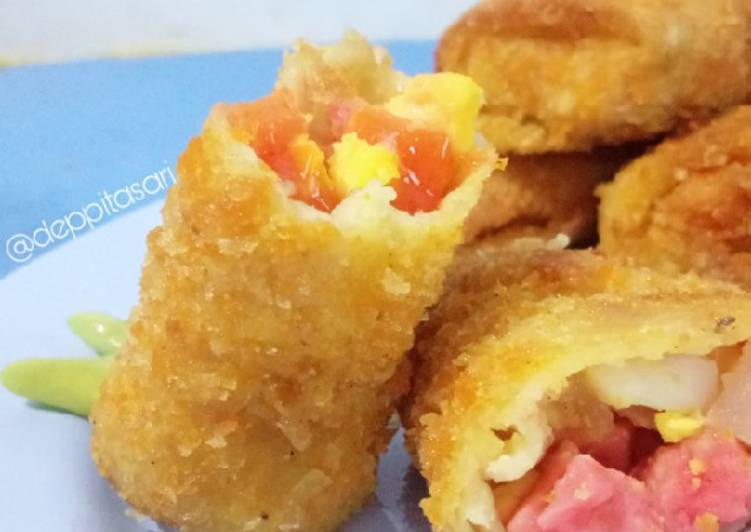 Risol Mayo isi Sayur + Kornet