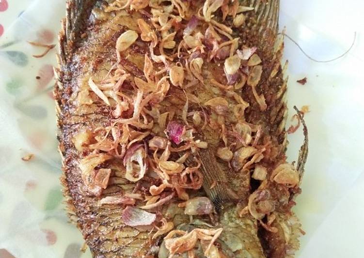 Resep Gurame goreng kering, Sempurna