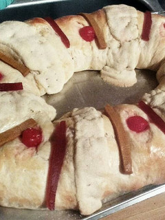 Una foto de Rosca de reyes