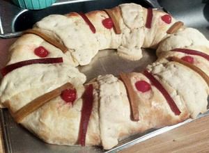 Una foto de Rosca de reyes